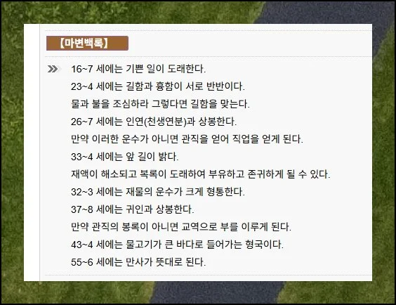 토정비결 무료 2021 정확도 높은 곳 이용하기 (12)