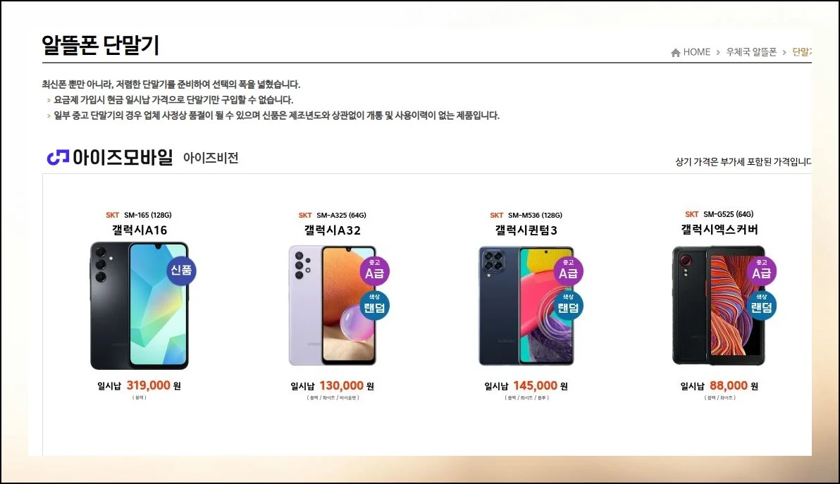 (6) 합리적인 단말기 구매